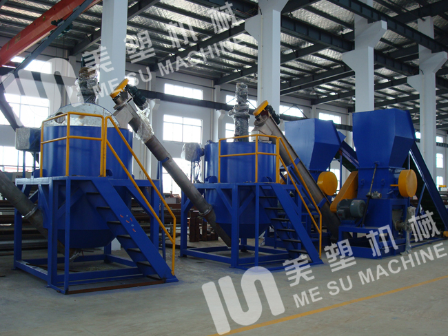 PET瓶破碎清洗線工作流程和好處