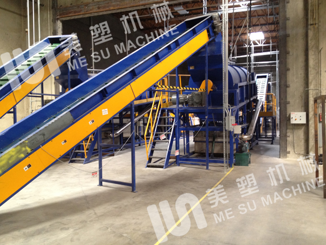 廢塑料可以用PET瓶破碎清洗線清洗嗎?